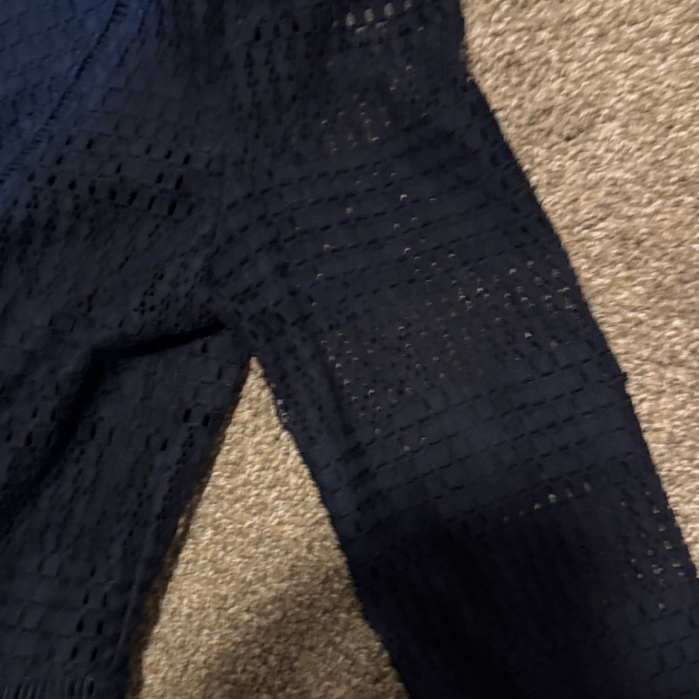 Banana Republic Navy Lace Blouse - Picture 3 of 3